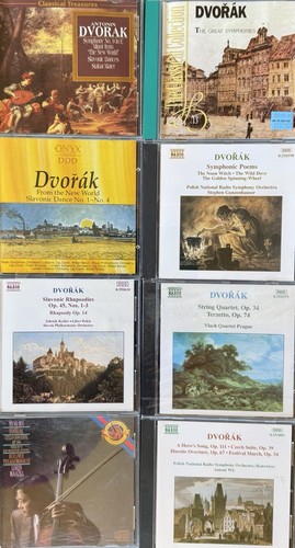 Dvorak symphonies quartets - dvorak—symphonies,,